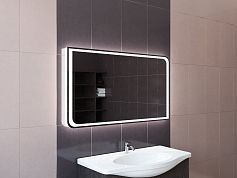 Зеркало для ванной с подсветкой Sfera FUSION 120х70