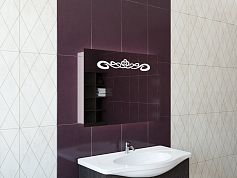 Зеркало для ванной с подсветкой Sfera OLESYA 100х70