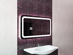 Зеркало для ванной с подсветкой Sfera LORETTA 80х70