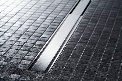 Комплект TECElinus с основой для плитки “tile” и матовой решеткой “steel”, 80 см 15103080 фото 4
