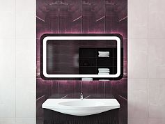 Зеркало для ванной с подсветкой Sfera LORETTA 80х70