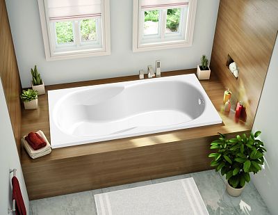 Vesta 170x70 Прямоугольная ванна С-bath фото 2