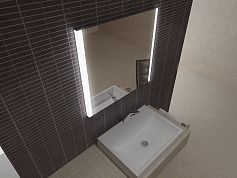 Зеркало для ванной с подсветкой Sfera PULSE 100х75