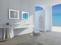 Зеркало с подсветкой в ванную Dream 100х65 см фото 3