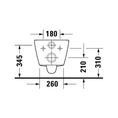 Унитаз подвесной Duravit D-Neo в комплекте с сиденьем Soft Close 45770900A1 фото 3