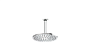 Верхний душ Bossini Cosmo H30595G Хром с кронштейном фото 1