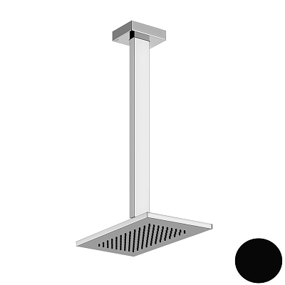 Душевая головка Gessi Rettangolo Shower 20150-299 черный фото 1