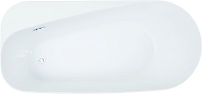 Акриловая ванна Allen Brau Priority 1 170x80 2.31001.21 белый матовый фото 5