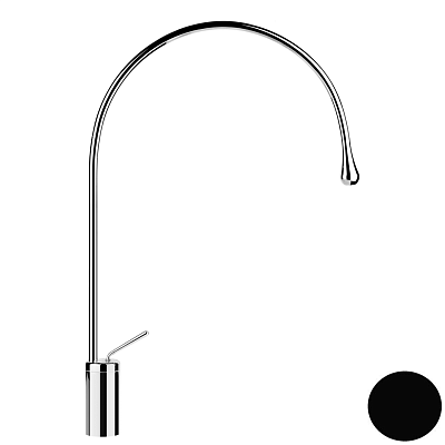 Смеситель Gessi Goccia 33606-299 черный фото 1