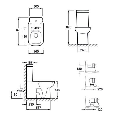 Унитаз напольный Jacob Delafon Replay 4974K-00 фото 3