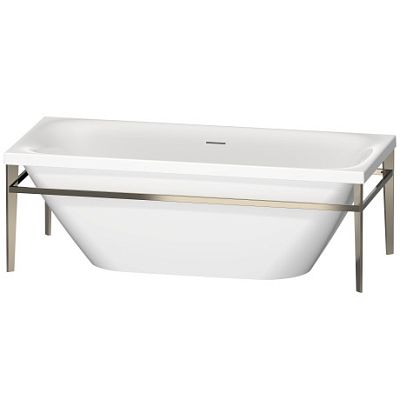 Акриловая свободностоящая ванна Duravit XViu 700443000B10000 белая фото 3