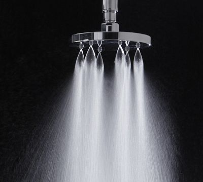 Верхний душ Bossini Nebulizair H19620G Хром с кронштейном фото 4