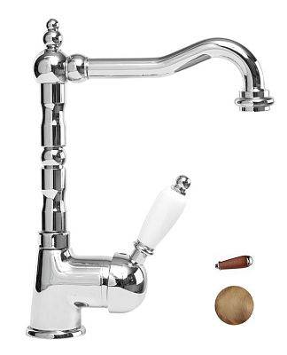 Смеситель для раковины Cezares ELITE-LSM2-02-Nc фото 1