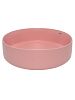 AQM5012 Раковина накладная круглая, цвет розовый матовый. 355x355x120 фото 2