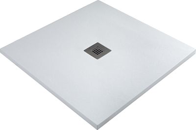 Душевой поддон Allen Brau Priority 100x80 8.31003-21 белый камень фото 4