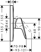 Смеситель Hansgrohe Logis 71605000