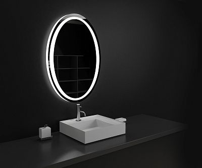 Зеркало для ванной с подсветкой Sfera LAKE 60х80 фото 5