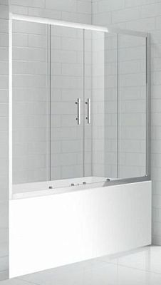 Душевая шторка Cezares ECO-VF-2-170/145-C-Cr фото 1