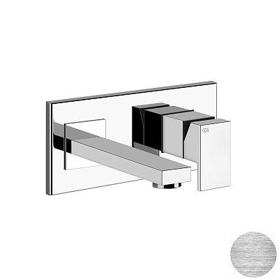 Смеситель Gessi Rettangolo 44840-707 шлифованный черный металл фото 1