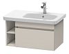 Тумба подвесная Duravit DuraStyle DS639309191 серо-коричневый фото 1