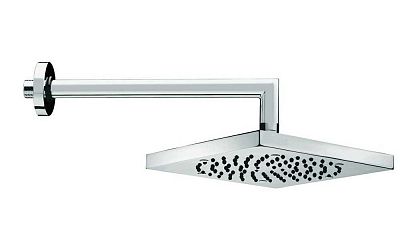 Верхний душ Bossini Cube H70720G Хром с кронштейном фото 1