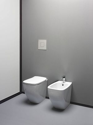 Унитаз приставной AXA White Jam 3312601 фото 1