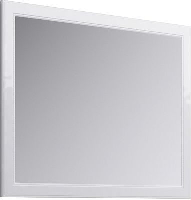 Зеркало в раме Aqwella Empire Emp.02.10/W  белый фото 1