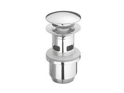 Донный клапан для раковины GSI SPARES PILL Хром фото 1