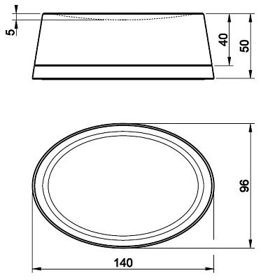 Мыльница Gessi Cono Accessories 45425-706 чёрный металл фото 2