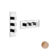 Смеситель Gessi Quadro Wellness 43004-708 шлифованная медь фото 1