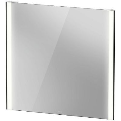 Зеркало с подсветкой DURAVIT XViu XV70320B2B2 820 мм х 800 мм, версия Sensor, чёрный матовый фото 4
