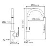 Wiese 8407 Смеситель для кухни фото 11