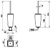 Ёршик Gessi Mimi Accessories 33220-149 Finox фото 2