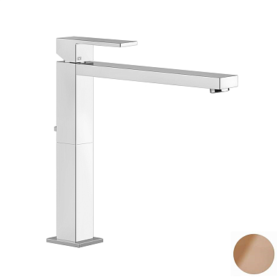Смеситель Gessi Rettangolo 11923-708 шлифованная медь фото 1