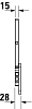 Косметическое зеркало Duravit D-Code 0099121000 хром фото 5