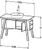 Напольная тумба Duravit Cape Cod CC953308585 белый глянцевый фото 7