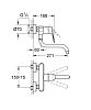 Смеситель Grohe Eurodisc Cosmopolitan 33772002 фото 2
