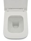 AQM2007 Унитаз подвесной с сиденьем SoftClose, технология смыва Rimless. 550х350х375