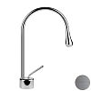 Смеситель Gessi Goccia 33601-147 шлифованный хром фото 1