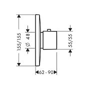 Термостат Hansgrohe PuraVida 15772000