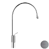 Смеситель Gessi Goccia 33610-147 шлифованный хром фото 1