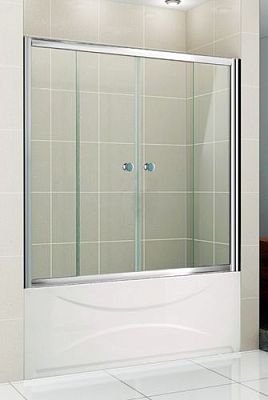 Душевая шторка Cezares PRATICO-VF-2-170/140-C-Cr фото 1