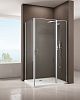 Душевой уголок Allen Brau Priority 90x90 3.31001.00 + 3.31016.00 хром фото 1