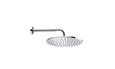 Верхний душ Bossini Cosmo H71596H Хром с кронштейном фото 1