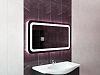 Зеркало для ванной с подсветкой Sfera LORETTA 80х70 фото 2