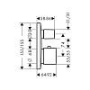 Термостат Hansgrohe PuraVida 15771000 фото 2