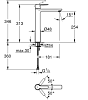 Смеситель для раковины Grohe Lineare 23405001 фото 3