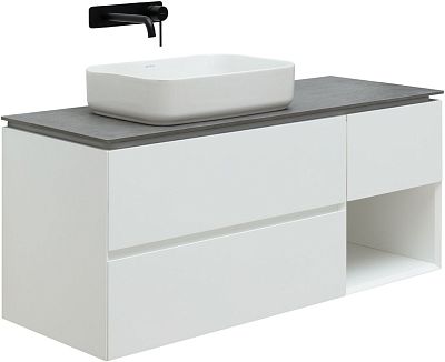 Тумба под раковину Allen Brau Infinity 120 1.21005.WM L белый матовый фото 1