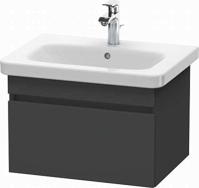 Тумба подвесная Duravit DuraStyle DS638004949 графит матовый фото 1