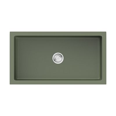 Omoikiri Mikura 76-OL Natceramic/olive фото 1
